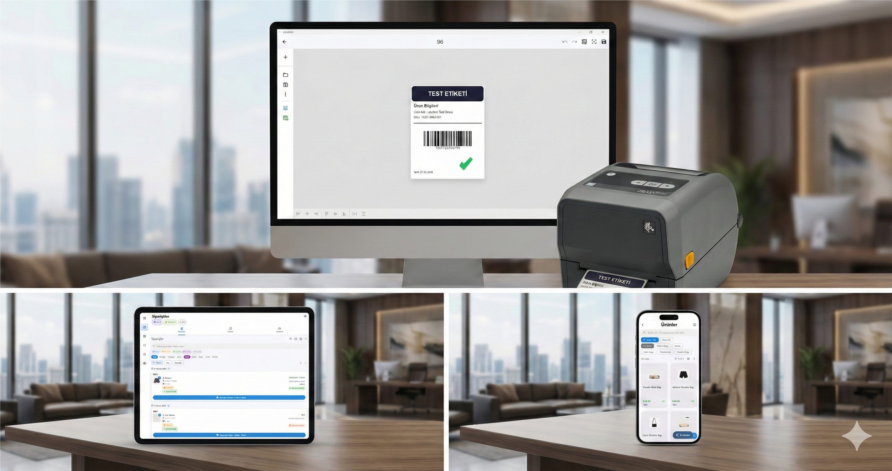 LabelInn — Mac, iPad, iPhone and printers connected via cloud